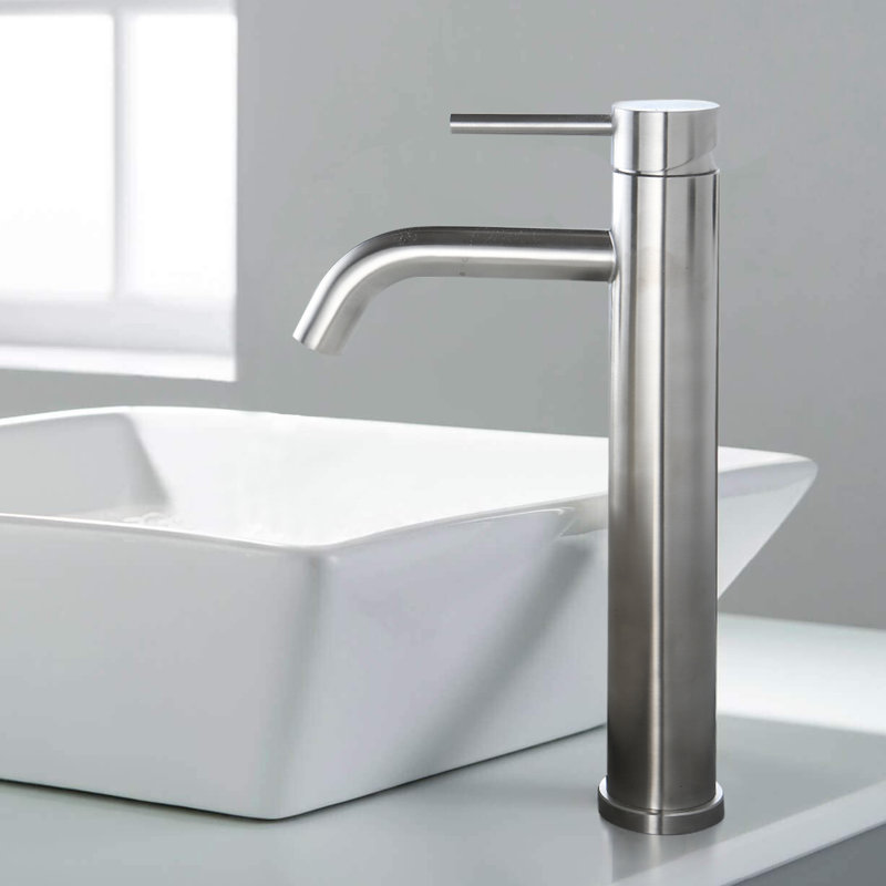 Aurelia Single-handle Bathroom Faucet, Brushed Nickel