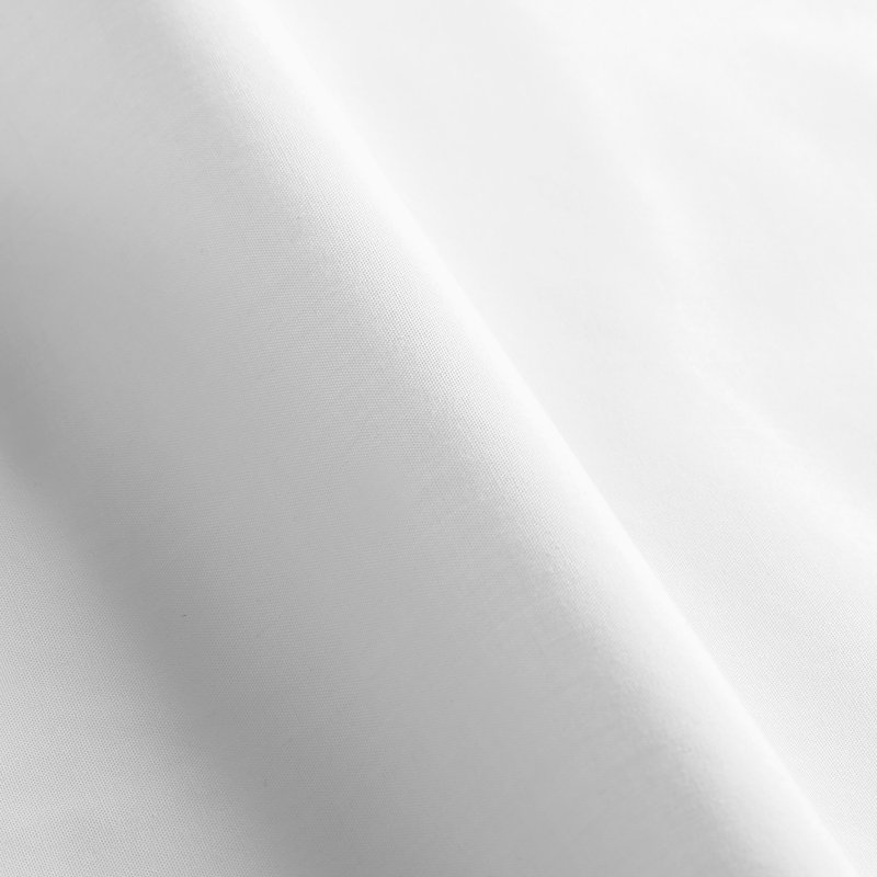 Ensemble de draps en percale, Blanc, Très grand