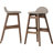 Ralphy Upholstered Counter Stool with Solid Wood Frame