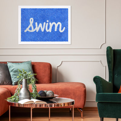 " Swim Dots " by Oliver Gal