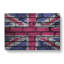 Union Jack Brick Wall Graffiti in Abstract - Wrapped Canvas-55303337