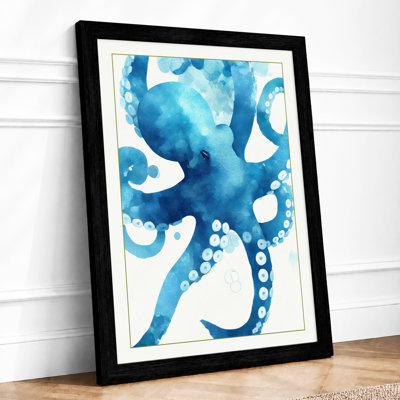 Flowing Octopus Coastal - Print