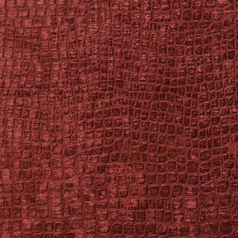 Tissu velours lime alligator, Marron