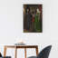 The Arnolfini Portrait by Jan Van Eyck - No Frame Painting on Canvas-1822520092