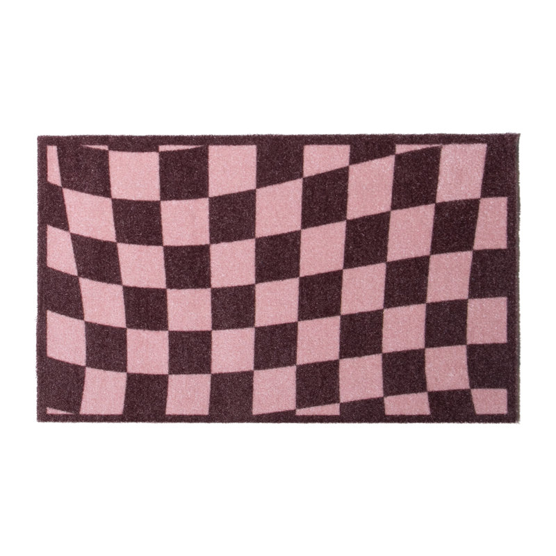 Non-Slip Geometric Doormat, 80x50cm