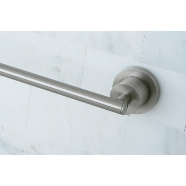 Barre à serviettes 24 pouces Kingston Brass Concord, Nickel brossé
