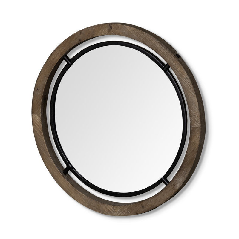 Miroir d'appoint Smita, 28 po x 28 po