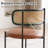 Faux Leather Upholstered Side Chair-334836583