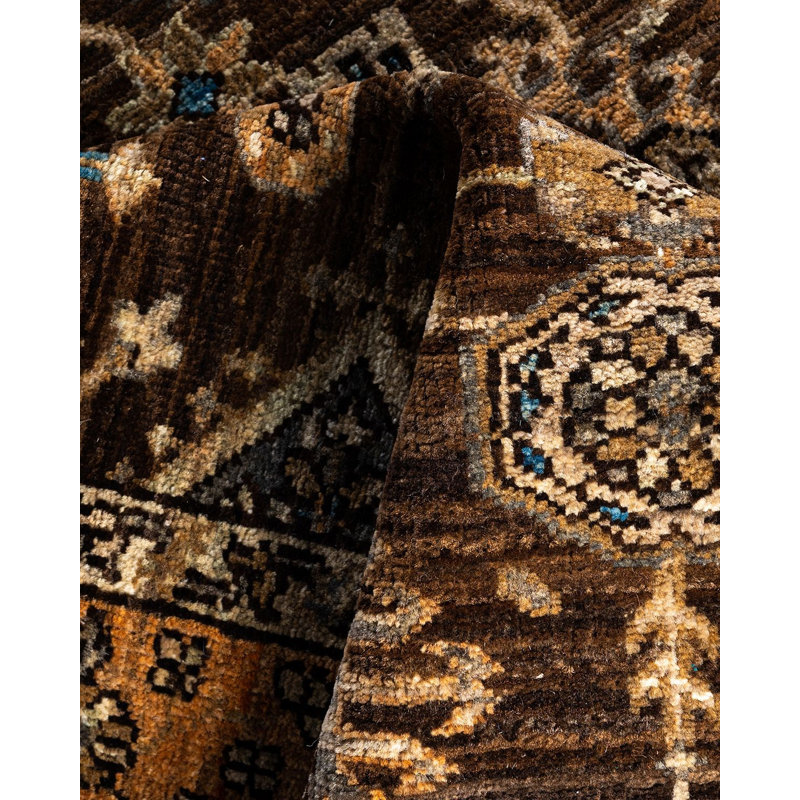 Serapi One-of-a-Kind 4' 2" X 5' 6" Hand Knotted Area Rug