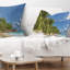 Coussin lombaire seascape anse georgette beach