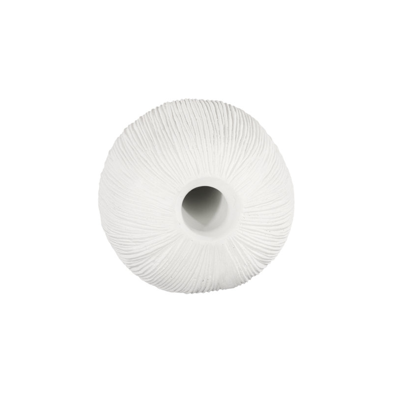 Vasti Vase, SM, 9" H x 7" W x 7" D