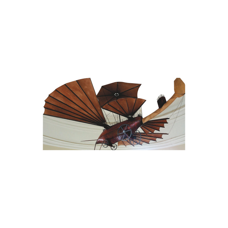 SP13471 Steampunk Flying Contraption