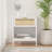 Salome 1 - Drawer Nightstand Accent End Table Side Tables with Open Storage Shelf