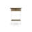 Claude Solid Wood Top End Table with Storage