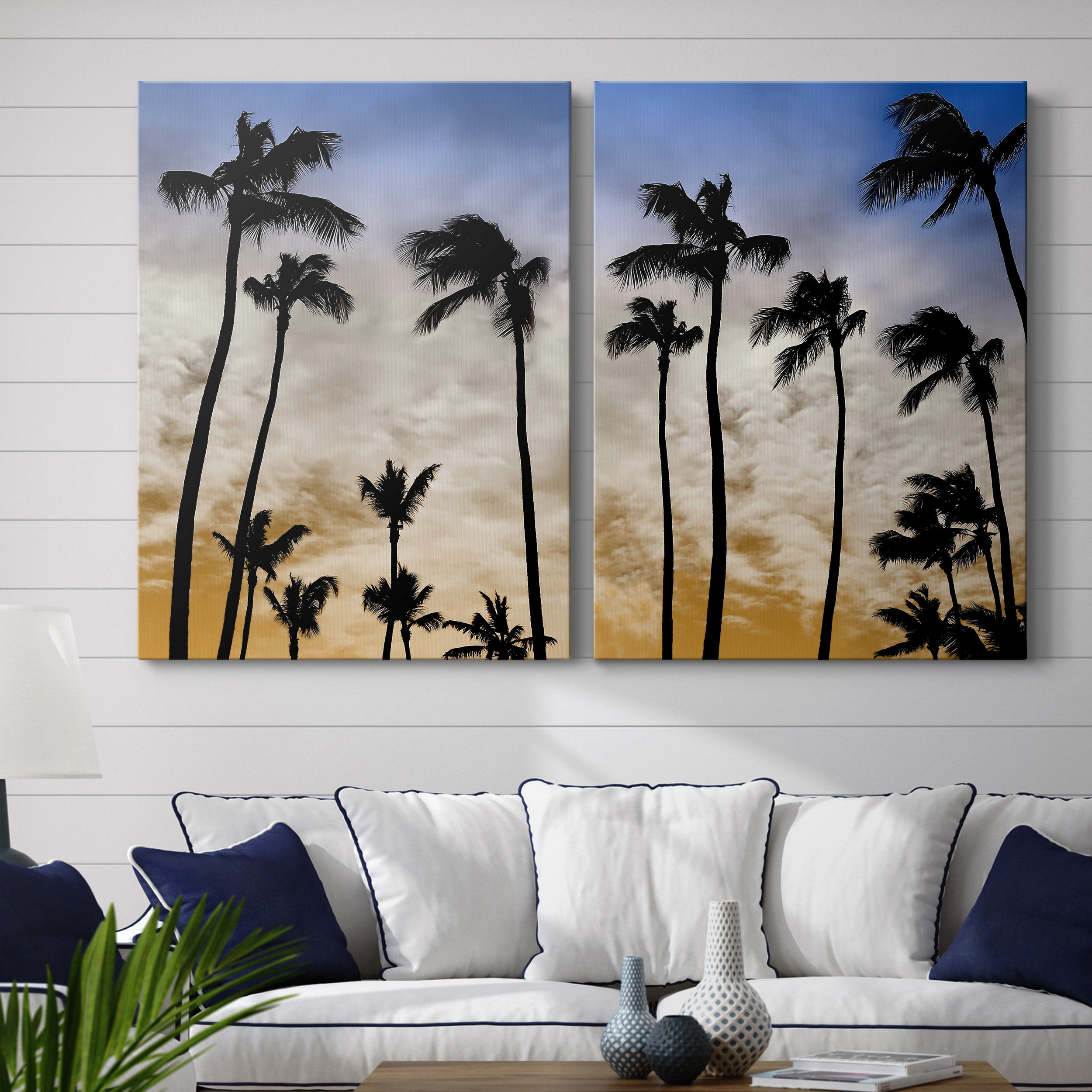 Bay Isle Home™ Evenings Edge I - 2 Piece Painting Print Set | Wayfair