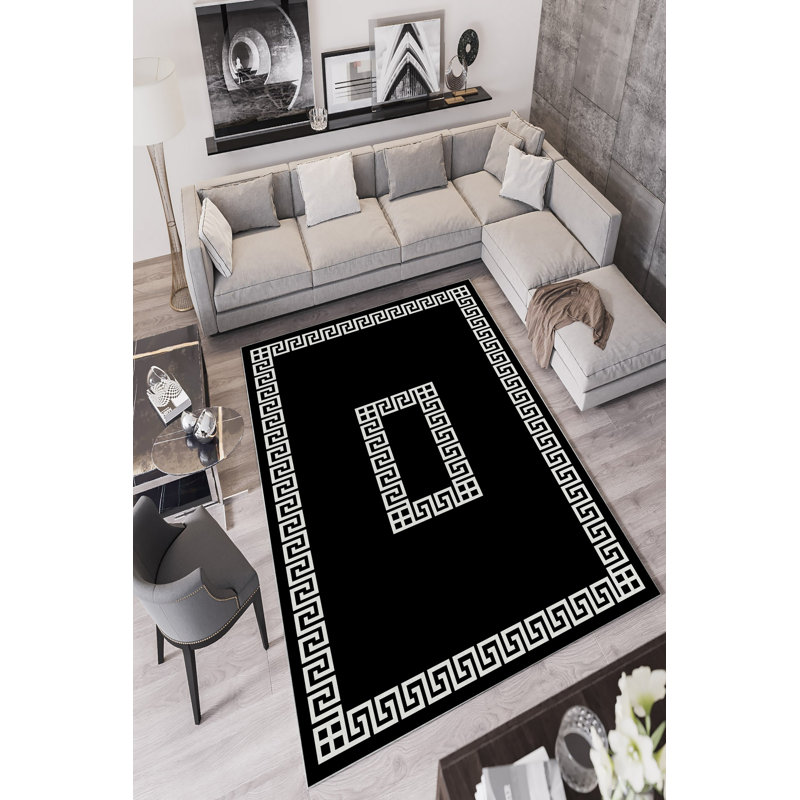 Antibacterial Non-Slip Carpet, 100% Polyester, 47.2 x 70.9 Inches | Eco-Friendly, Machine Washable, 650 g/m², 0.2 in Pile Height, Digital Print Design | Durable & Stylish Floor Covering for Home & Office