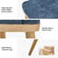 Chaise rembourrée avec pieds en bois massif Brehanna-93581454