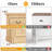 Ivison 47.4'' Wide Modern Sideboard Buffet with Adjustable Shelves, 3 Drawers