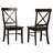 Bellmead Solid Wood Cross Back Side Chair-274613951
