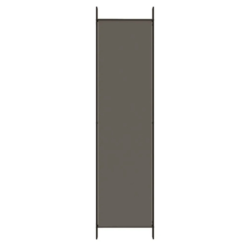 Kasimir Folding Room Divider, Anthracite, 200" H x 250" W, 5