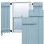 Volets l 21 1/2 po x H 37 po en composite composite EnduraCore, bleu pacifique-134543035