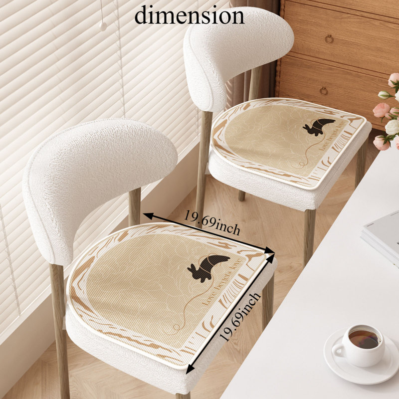 Coussin de chaise Dovecove, L 20 po x P 20 po
