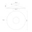 Cruz 1 - Light LED Wallchiere-64112743-64112742