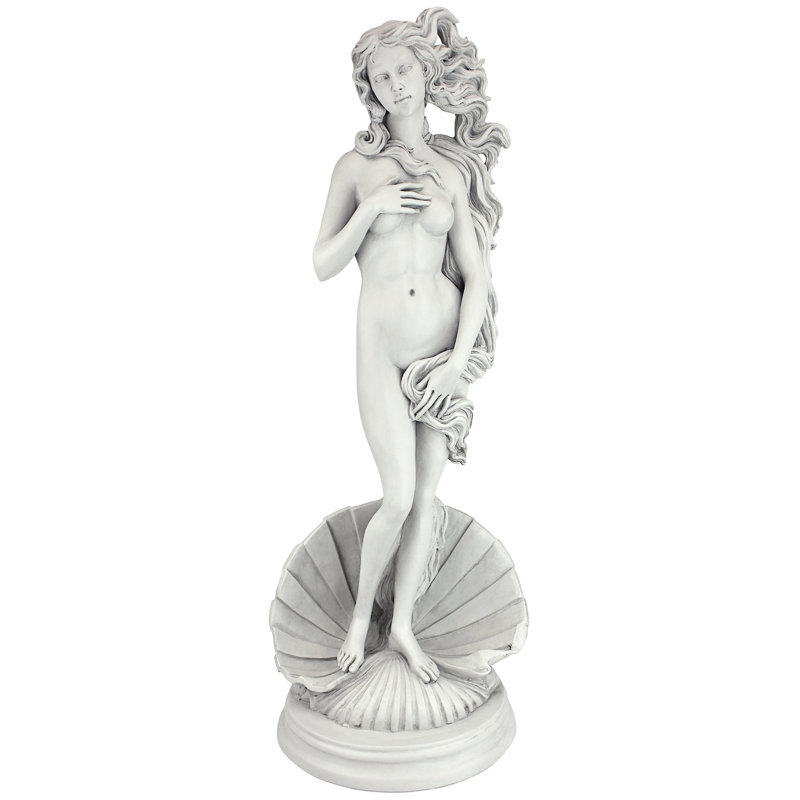 Birth of Venus Weather Resistant UV Resistant Polyresin Garden Statue