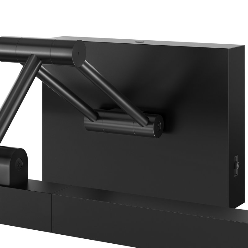 1-Light 36''Bathroom 3CCT Modern LED Vanity Light Fixture with 360° Rotatable Head & Swing Arm, Matte Black