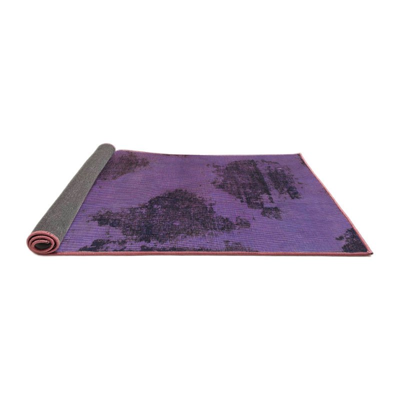 Tapis abstrait moderne 1366, Rond 6 pi