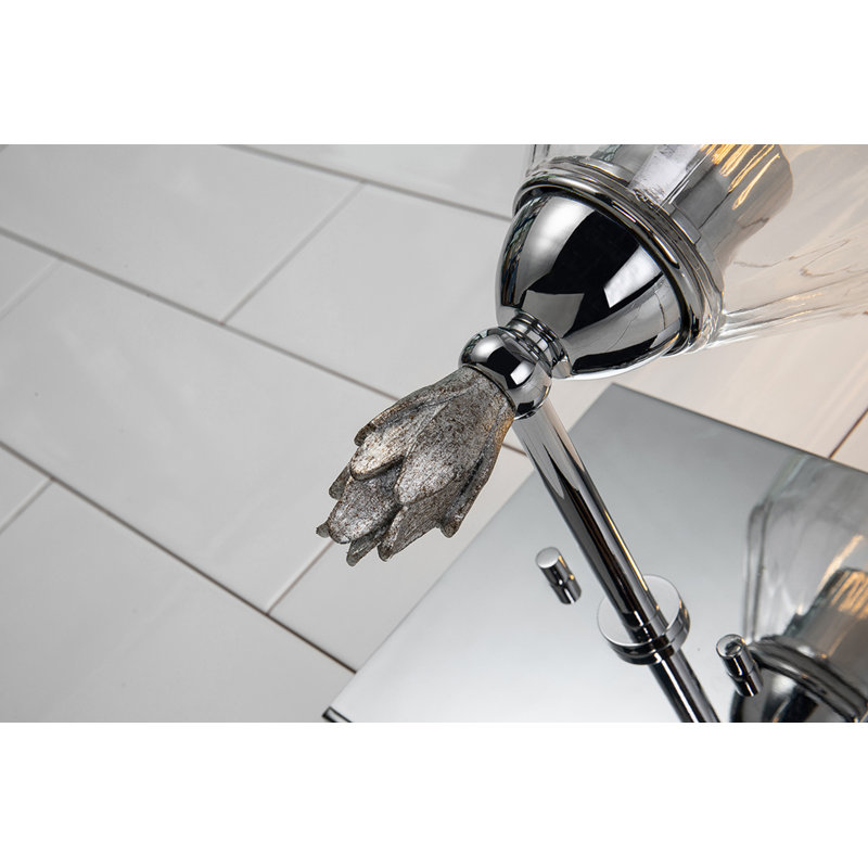 Stiefel 1 Light Vanity, Chrome