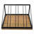 4-Bottle Metal Countertop Wine Rack