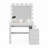 Aurora Dressing Lighted Vanity with Mirror