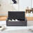 Storage Bedroom Bench For End Of Bed, Faux Linen Upholstered Storage Ottoman With Arms For Bedroom,Living Room, Entryway-1761156480