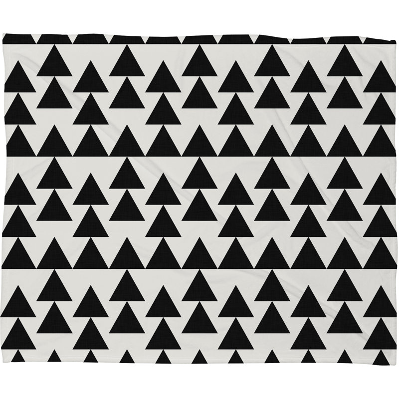 Jeté Holli Zollinger Triangles, H 40 po x l 60 po x P 1,5 po