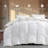 All Season Soft Cotton Blend Cover Fluffy and Warm Feather Down Comforter Duvet Insert-760793881