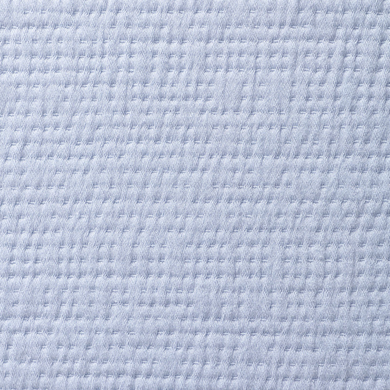 Couverture en coton Tommy Hilfiger, Bleu, Lit simple