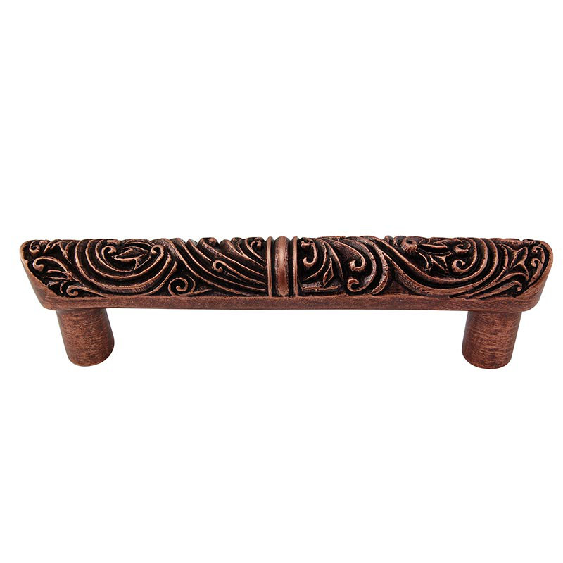 Liscio Bar / Handle Pull, Antique Copper