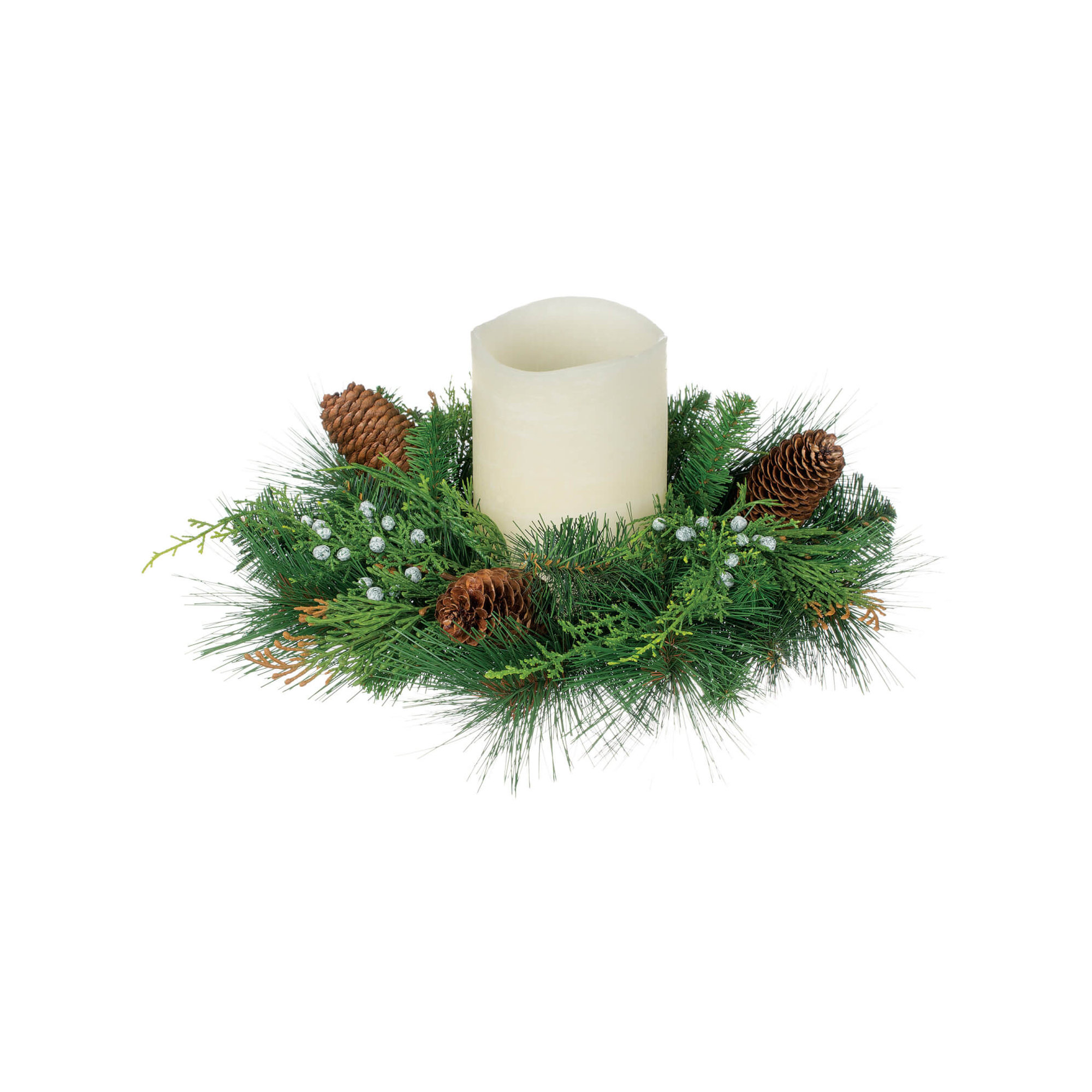 Leatham 24'' Faux Pine Wreath