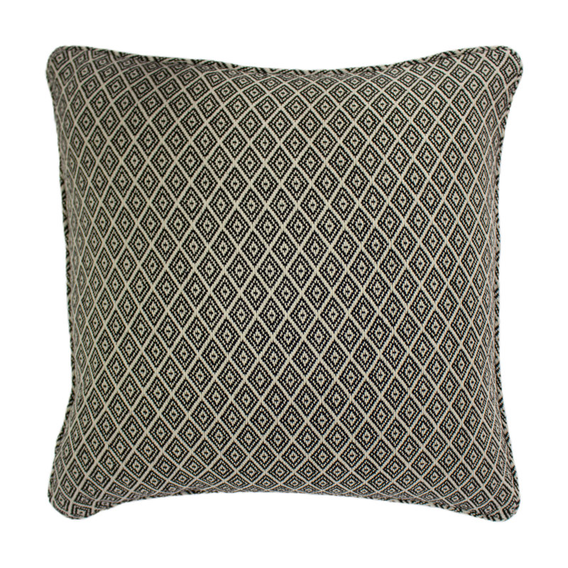 Tangier Geometric Square Cushion, 100% Duck Feather