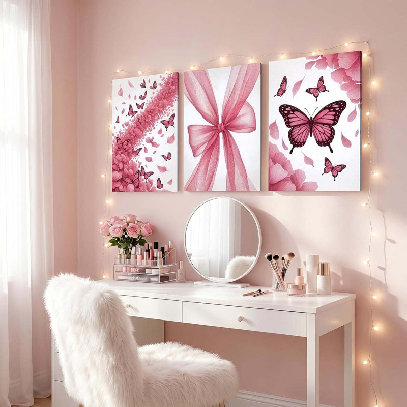 3 Piece Wrapped Canvas Wall Art