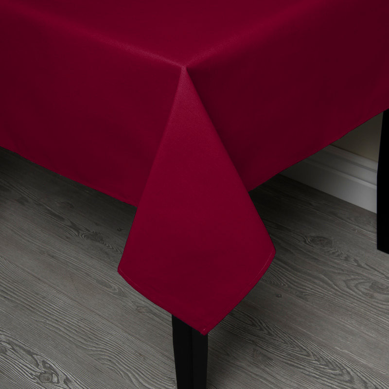 Caius Tablecloth, 45" L x 45" W, Red