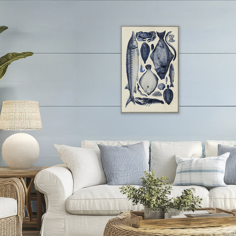 Tableau de vie scientifique, giclée encadrée, conception par Alicia Longley, Estampe numérique Farmhouse, H 24 po x l 16 po