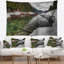 Tapisserie en polyester lake avec arbres en pin avec accessoires suspendus inclus-28489372