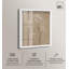 «Stillness in Time II Shadowbox Print Boho Rustic Wall Art» par Art Remedy, cadre noir, 16 x 20-2032867779-2032867778