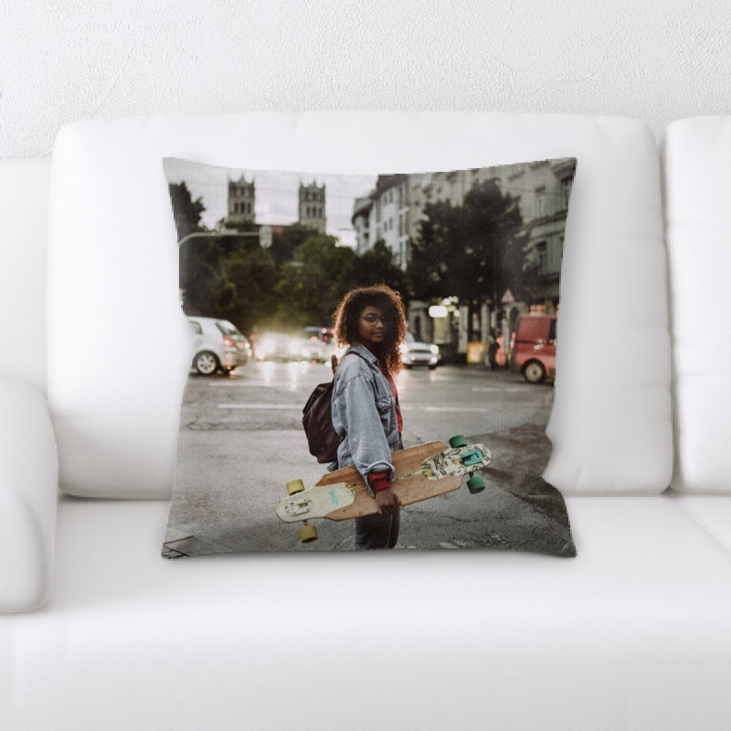 Coussin décoratif Portrait