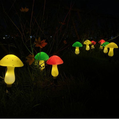 Solar Mushroom Lights