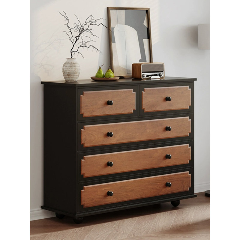 Commode d'appoint rétro grande capacité simple