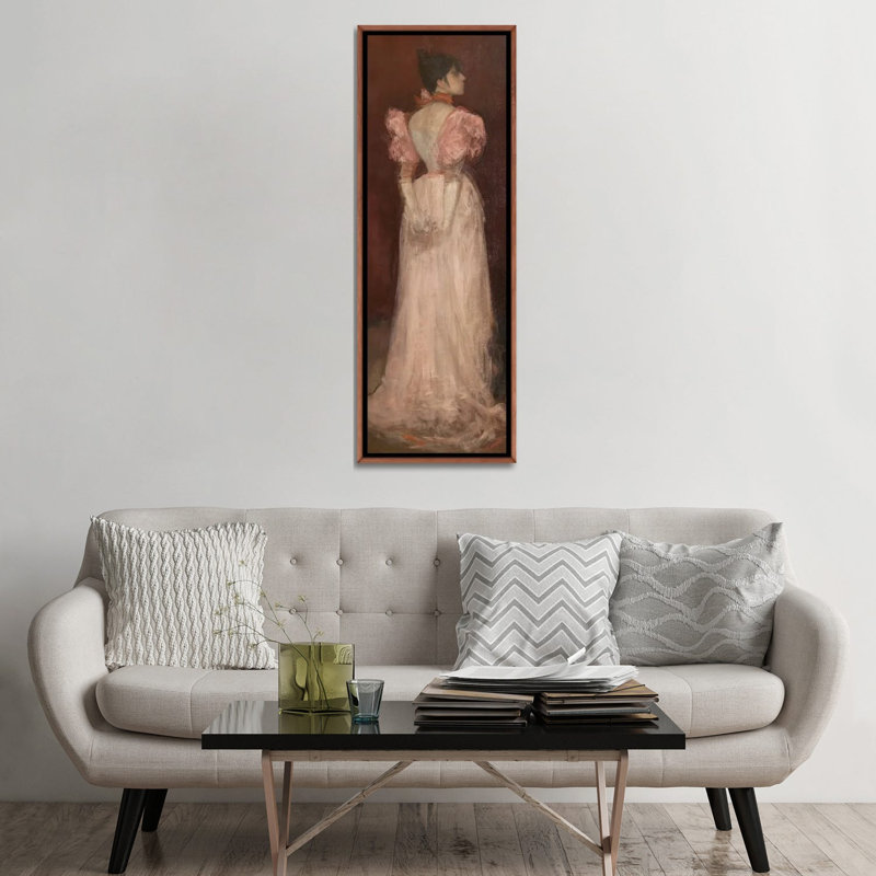Print, 152.4 cm H x 50.8 cm W x 4.445 cm D, Classic Wood
