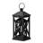 Wood and Metal Indoor and Outdoor Tabletop Lanterns (Set of 2)-544898220